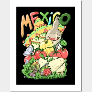 Viva Mexico Posters and Art